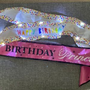 Birthday satchel